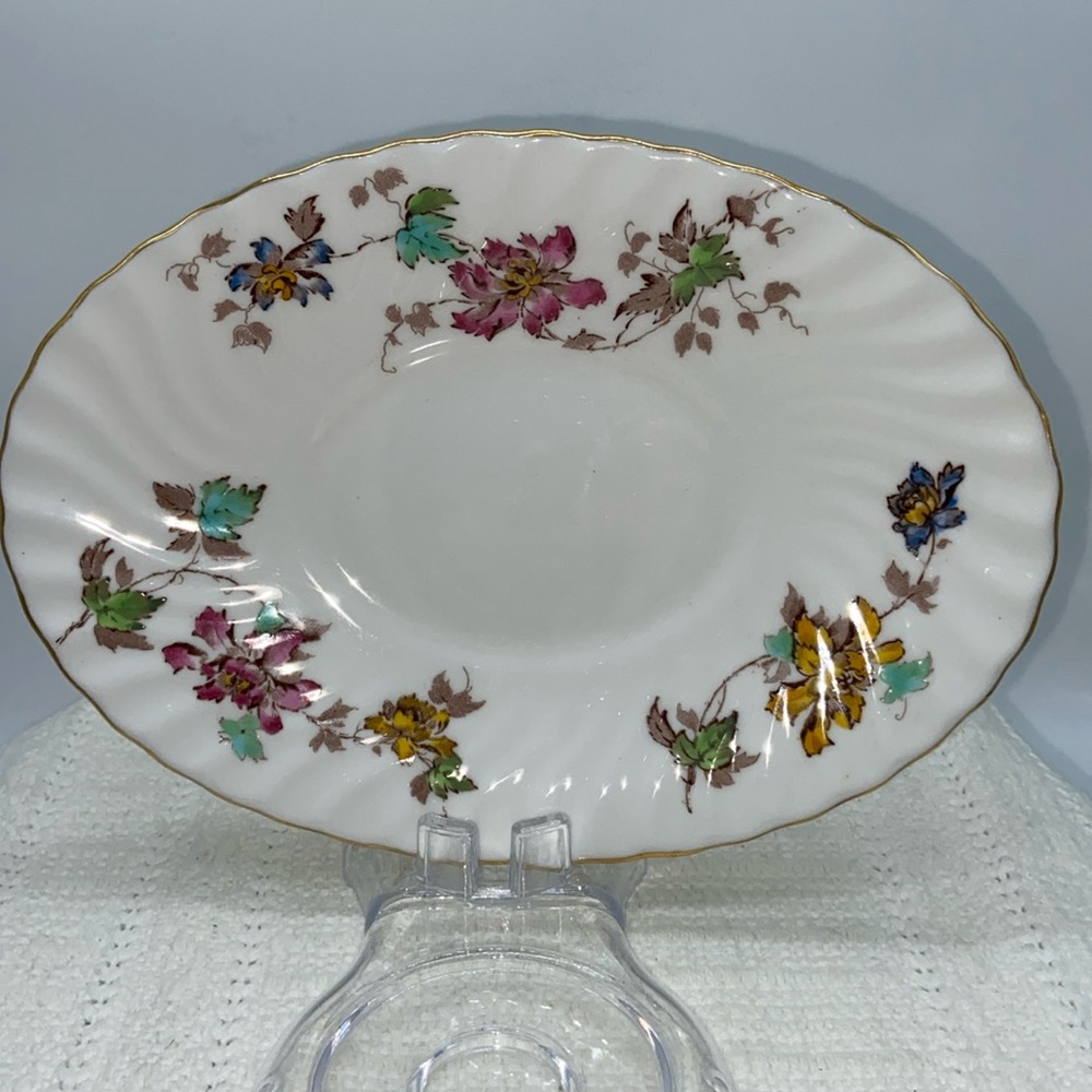 Minton “Vermont” Underplate Only for Gravy Boat English Bone China